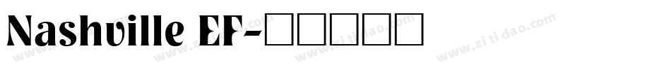 Nashville EF字体转换
